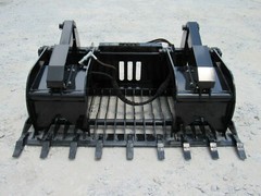 72″ Severe Duty Rock Grapple Bucket with Teeth Skid Steer Loader Attachment