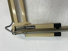 Vtg Burton 220 Industrial Medical Dental Wall Mount Exam Lamp Light Adjustable
