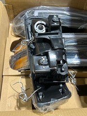 Auto Dynasty 4PCS LED DRL Headlights Assembly and Bumper Lamps Compatible with
