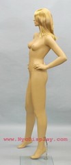 New 5 ft 10 in Female Mannequin Skin tone Face Make up Torso Body Form SFE-51FT