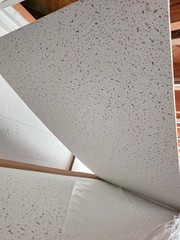 USG Ceilings Acoustic White 24x48x5/8 Smooth Square Edge Tile 8 Pack (3 boxes)