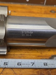 WIDELL 3 1/2-12 HS GH-6 STUB ACME FINISHER TAP 8 STRAIGHT FLUTE 3.5″