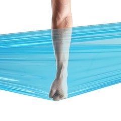 18″ x 1500′ 80 Gauge 4 Rolls Pallet Wrap Stretch Film Hand Shrink Wrap 3 Colors