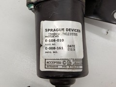 Sprague Electric Power Window Motor Assembly E-108-010 Commercial Vehicle