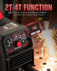 YESWELDER 50Amp 110/220V Air Power Plasma Cutter with 60 Pcs Consumables