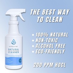 Hypristine Natural Multipurpose Surface Cleaner, 32 fl oz Spray Bottles, 1 Pack