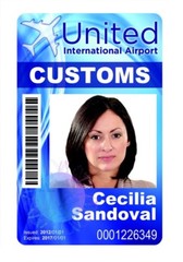Full color custom printed ID cards, PVC, digital, high quality! No design fee!