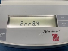 **READ** OHAUS Adventurer Analytical Balance Scale Model AR0640 65 Grams