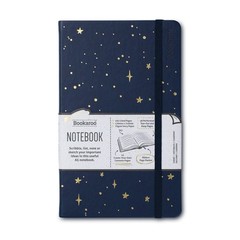 IF Moon & Stars – Bookaroo Notebook (A5) Journal ,, 48402, Dark Blue/Gold