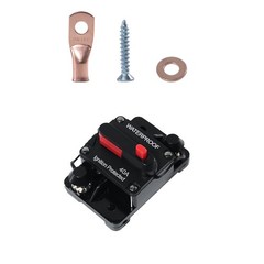 Manual Reset Switch Circuit Breaker Audio Fuse 20/100/300A Amp 12V-48V DC Boat