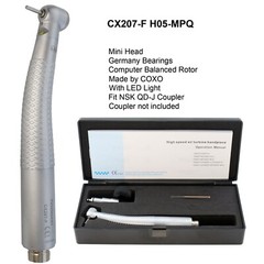 COXO Dental E Generator LED Handpiece High Speed Self Power Turbine 2/4 Hole NSK