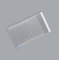 1000 PCS Small Bubble Bags 2.5″ x 3″ Inches_65 x 80+20mm Clear Packing Pouches