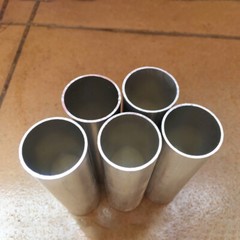 Aluminum Round Tube Pipe Hollow 2mm 3mm 4mm 5mm 6mm 7mm 8mm Length 100mm /200mm