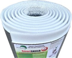 SmartSHIELD Pro 20mm Thick Foil Insulation Roll 48″x25ft R-23 Radiant Barrier