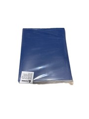 2-Pocket Folders (10ct) with 6 Clear Pages – DARK BLUE