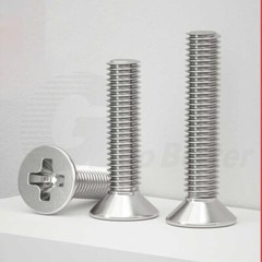 M3 M3.5 Phillips Countersunk Flat Head Machine Screws A2 Stainless Steel DIN 965