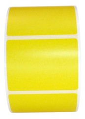 ZEBRA 2×1.5 (2″ x 1-1/2″) YELLOW Direct Thermal Labels – TEN (10) Rolls of 1000
