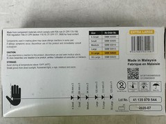 CASE OF 950 Great Glove Soft Nitrile Exam Powder Free Gloves XL SNM50020