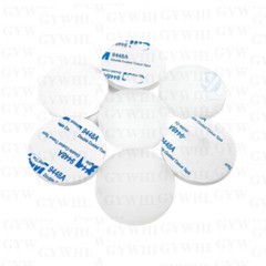 White Silicone Solid Discs Self Adhesive Round Pad Sealing Cushioning 5mm-150mm