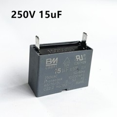 CBB61 250V 1.5/4/5/6/8/10/12/15/20/30/40/25 UF Fan Motor RUN Capacitor 2 PINS