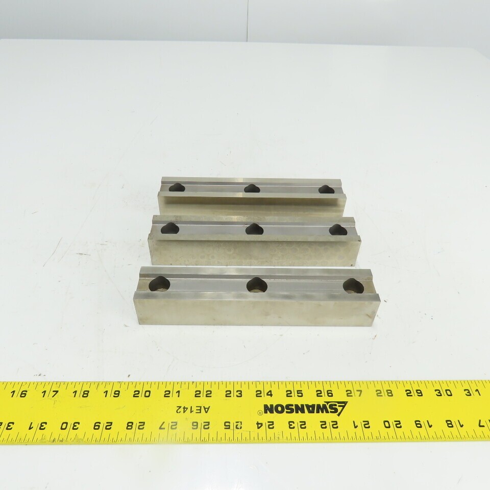 Lower Shear Blade For Luver Tooling 8-7/8″L x1-5/8″W x 1-1/2″H Lot Of 3