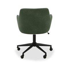 Greyson Office Chair Olive Upholstered Swivel Adjustable Desk Chair