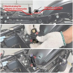 5in Stretched Saddlebags w/ 5×7 Speaker Lids LED Fender for Harley Touring 09-13