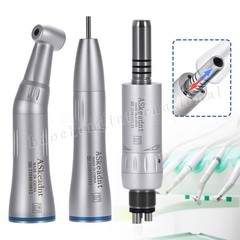 Dental Inner Water Low Speed Straight Handpiece Contra Angle Air Motor AS US