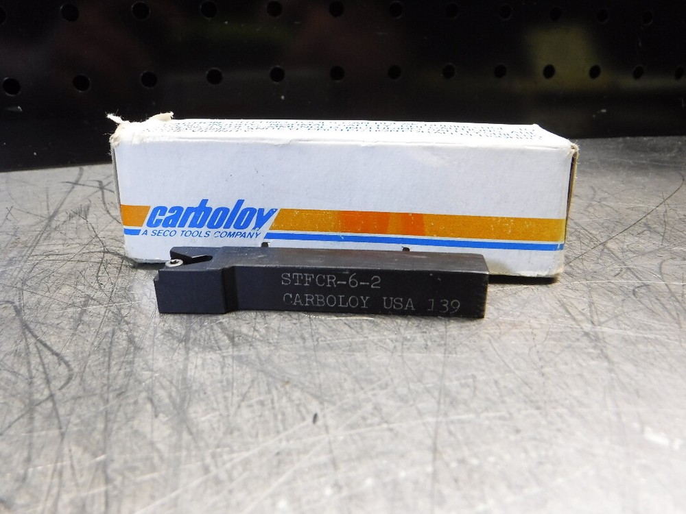 Carboloy Indexable Lathe Tool Holder 2.47″ Shank STFCR-6-2 (LOC2018D)