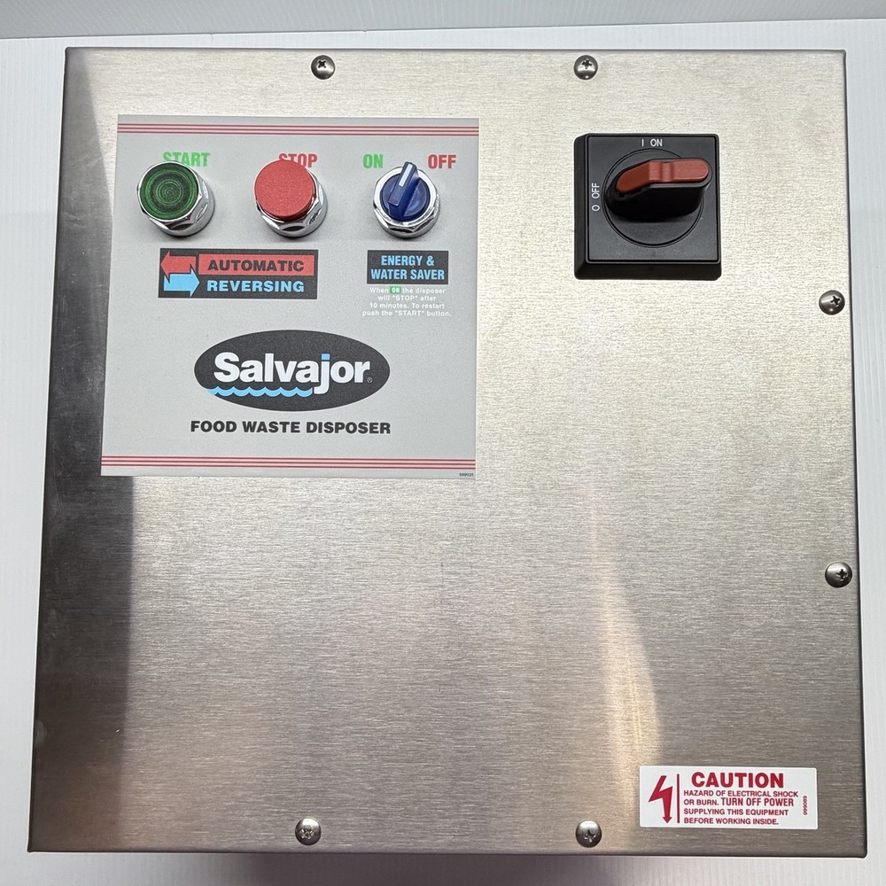 Salvajor ARSS TR Automatic Reversing Start Stop Control Panel Energy Saver NOS