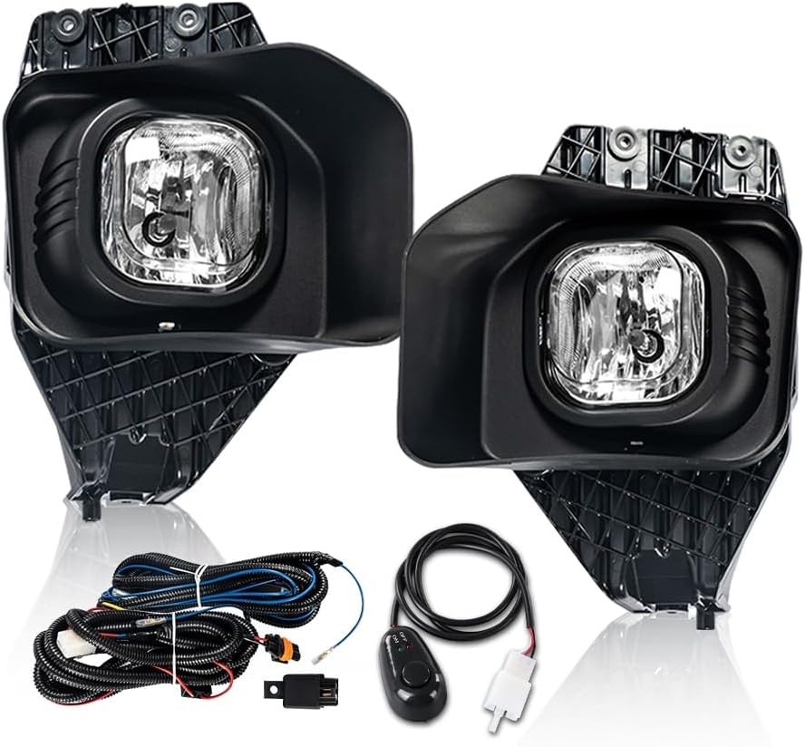 Front Bumper Fog Light,Compatible with 2011-2016 Ford F250 Super Duty Fog Lamps