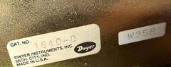 Dwyer 1640-0 Differential Pressure Null Switch 1/8″ Floating Contact 0.01-0.2″