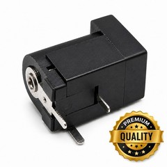 Breadboard-Friendly 2.1mm PCB Mounting Female DC Power Barrel Jack