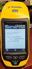 TRIMBLE GEOXH GEO XH GEOEXPLORER 6000 SERIES WORKS GREAT NO BATTERY ! AL