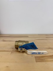 New Nibco Lead Free Brass Two-Piece Full Port Ball Valve 1″ TFP600A-LF