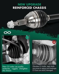 Pair CV Axle Assembly for Chrysler Pacifica 3.6L 2017-2022 Front Both