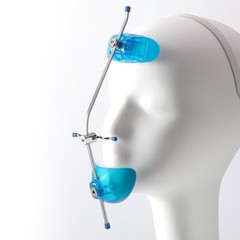 5X Dental Ortho forward pull Headgear facemask with Single Lever Adjustable