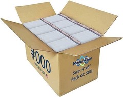 White Small Bubble Mailers 4×8 Inch | Thick Padded Poly Bubble Mailer Envelop…