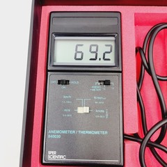 Sper Scientific 840030 Anemometer/ Thermometer TESTED & WORKING