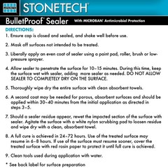 STONETECH® Bulletproof® Sealer, 1 Quart/32 Oz 1 Quart, clear