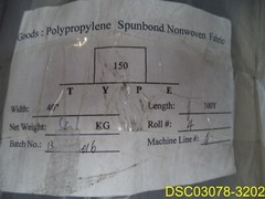 300 ft (100 yards) x 40″ width Polypropylene Spunbond Nonwoven Fabric