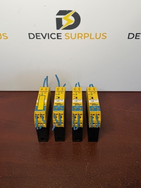 (4) Turck MK1-22UP-EX0/24VDC/K07 Isolating Switching Amplifier Lot of 4 New
