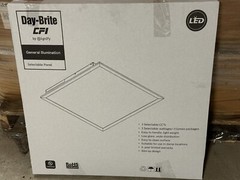 NEW 2’x2′ LED Troffer Light Day-Brite CFI by Signify Dimmable CCT 3500K to 5000K