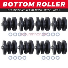 8Pcs Bottom Roller/Track Roller For Bobcat MT50 MT52 MT55 MT85 Mini Excavator