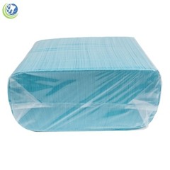 DISPOSABLE PATIENT BIBS FLUID RESISTANT DENTAL SURGICAL MEDICAL BLUE 500/BOX
