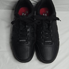 Skechers Slip Resistant Work Shoes Black Memory Foam ASTM F2892-24 Men’s 9.5