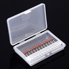10packs Dental 0413 Brownie Polishers Bur FG 1.6MM Shank Mini Points AZDENT