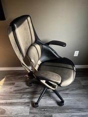 ALL33 BackStrong C1 Ergonomic Vegan Leather Swivel Computer and Desk Chair