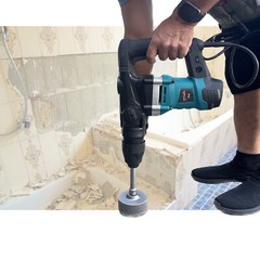1600W SDS Max Rotary Hammer Drill Chipping Hammers Chisels & Concrete Hole Saw