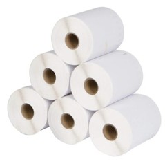 6 Rolls 4″ x 6″ Zebra 2844 Eltron ZP450 Direct Thermal Shipping 1500 Labels
